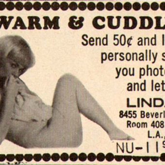 Sexy, odd and funny adverts found in 1960s porn magazines