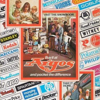The Argos catalogue 1976 – featuring the After Eight mints silver-style Gun Carriage