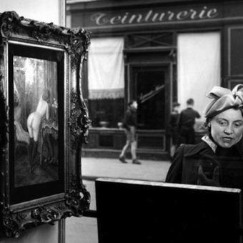 1948: A Naked Woman Shocks And Entertains In Paris