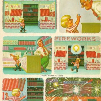 Mad Magazine 1968: Fireworks for Christmas