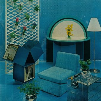 1974: retina-burning interior designs in Women’s Day magazine