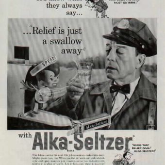 1978: have yourselves a Sammy Davis Christmas with Alka-Seltzer