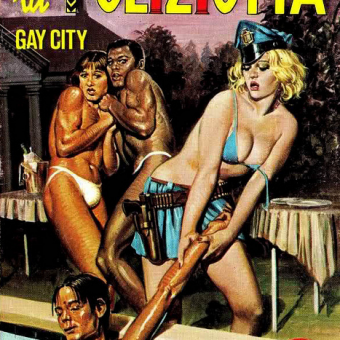 Covers of Sleazy Italian Adult Comic Books From the 1970s and 80s