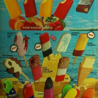 1977: The Lyons Maid lolly and ice-cream poster (bring back Zooms)