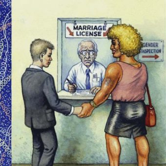 Robert Crumb: the same-sex marriage cover art the New Yorker rejected