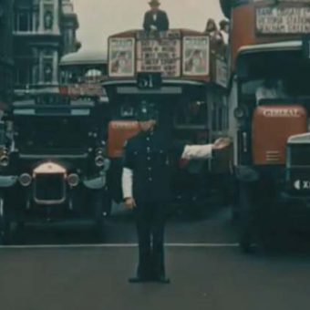 Colour film of London in 1927 – rare video and photos