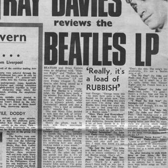 Ray Davies Reviews The Beatles Revolver: ‘Really It’s A Load Of Rubbish’