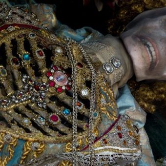 Bone Idols: The Cult Of Dripping Saints In Jewels – Incredible Photos