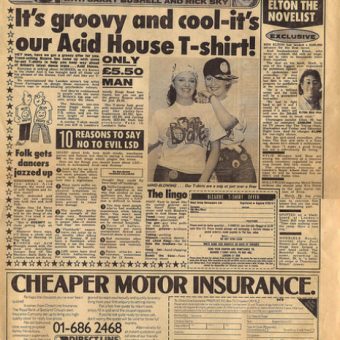 When Acid House Freaked Out Fleet Street: Tabloid Horror Stories From The 1980s