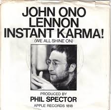John Lennon Sings Instant Karma! With A Sanitary Towel On Top Of The Pops