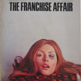 Debbie Harry’s Decapitated Head Rests In A Box Of Chocolates On The Cover Of Josephine Tey’s The Franchise Affair