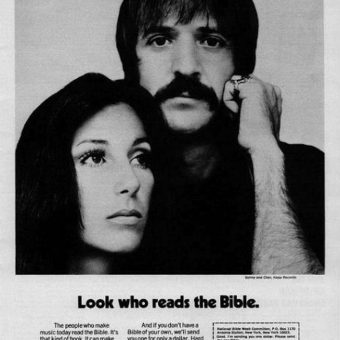 In 1978 Sonny And Cher Were Advertising The Bible