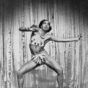 1936: Josephine Baker Performs The Danse Sauvage In A Rubber Banana Bikini for The Ziegfeld Follies