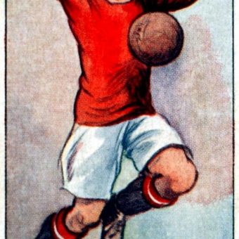 Manchester United And Frank Munn 1928: The Player’s Cigarette Card V The Player