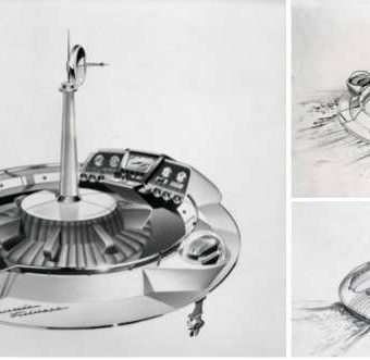The Evinrude Fishing Saucer Concept Boat Of 1957
