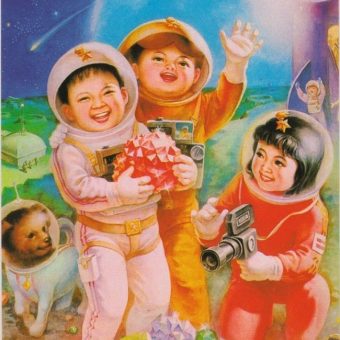 1962-1985 Taikonaut Tykes: Chinese Space Babies Posters