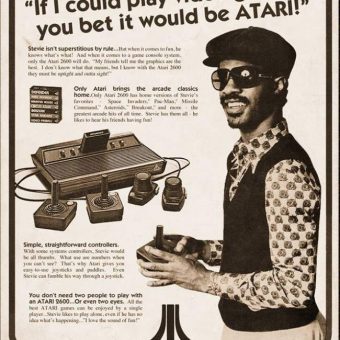 Epic Adverts: Stevie Wonder Plays Atari Video Games