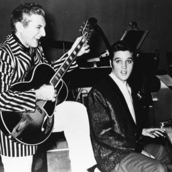 Liberace And Elvis Jam On Guitar And Piano In 1956