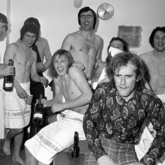 West Ham United Inside the Chelsea Dressing Room After The 1975 FA Cup Semi-Final