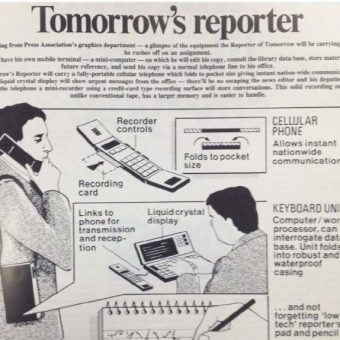In 1985 The Press Association Presented The Future of Journalism