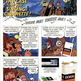 Carcinogenic Comics: Doral Cigarette Ads For Kids