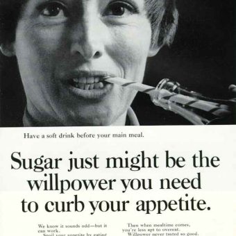 Sugar Peddling Vintage Ads: Lose Weight With Fizzy Drinks!