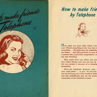 How to Make Friends by Telephone: A Fanatical Mid-Century Guide