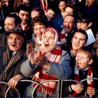 1968: Cheering Arsenal Fan Florrie Burgess Saw The Gunners First Play At Highbury on September 6th 1913