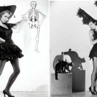 Sexy Witches: Vintage Halloween Pin-Up Girls