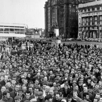 Liverpool Dockers Strike In 1970