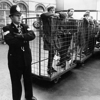 Mods In A Cage And Police On The A23 To Brighton: The 1981 Lambretta Rally