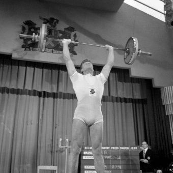 The Young Darth Vader Weightlifting in 1962