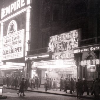 An Evening Stroll Around London’s West-End in November 1955