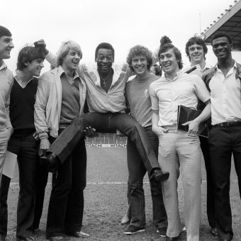 1981: Arsenal And Pele Go Nuts For Ingersoll Electronics