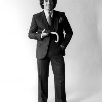 1980: Kevin Keegan Models His Harry Fenton Fashion Range