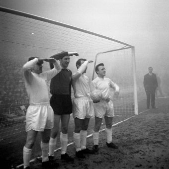 November 11 1963:  Tottenham Hotspur Lose Manchester United In The Fog