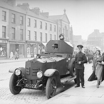 Pictures of the 1935 Belfast Riots in York Street