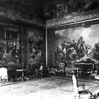 The Smoking Room At The Vatican, 1929