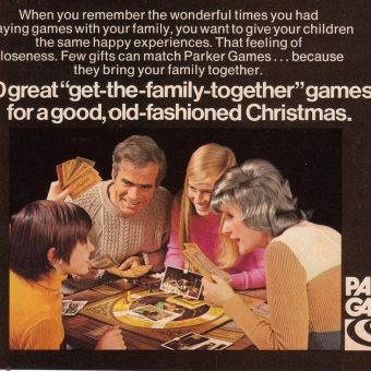 Monopoly to Ouija: Parker Brothers Games of 1972