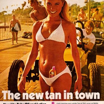 Let the Sunshine In: 1960s-70s Adverts in the Golden Age of the Tan
