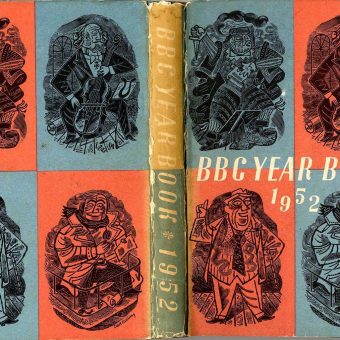 Thirteen Fabulous BBC Year Book Covers from 1928 – 1966