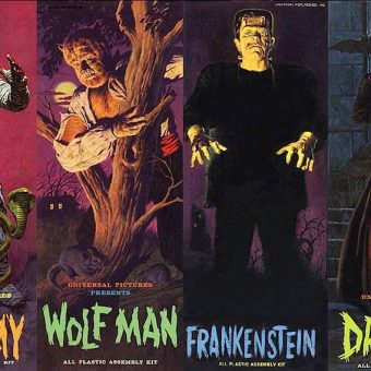 I dream of Aurora Monster Kits: Plans for building your own Frankenstein, Dracula and Wolfman