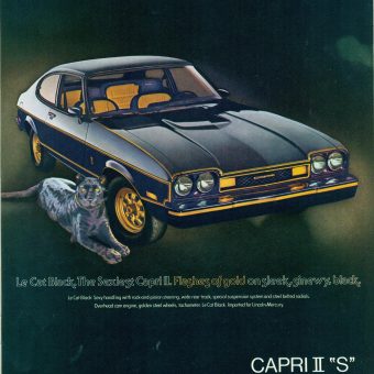 The Car You Always Promised Yourself – Ford Capri ads from 1969 -1986