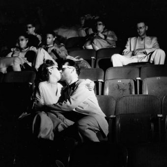 Weegee 1943: clandestine photographs of movie theater goers