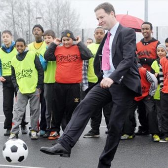 In British Politics Football Is A Game of Own-Goals