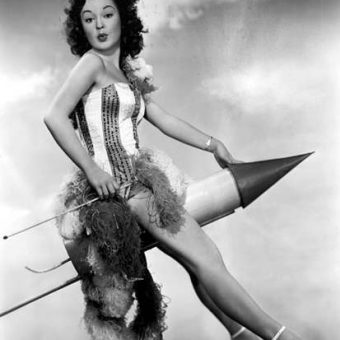 Vintage Babes and Their 1950s Phallic Rockets