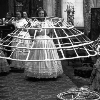 Scenes From Ladies Dressing Rooms: The Crinoline Craze In The 1850s and 1860s