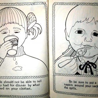 Crayola Horrors: A Look at Some Odd and Unsettling Vintage Coloring Books