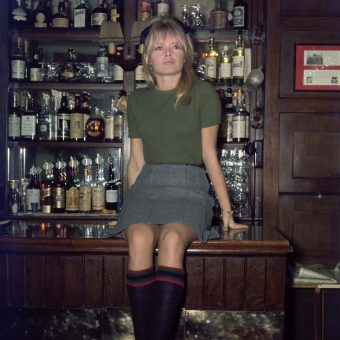 Brigitte Bardot in the Coach and Horses Pub by Ray Bellisario in 1968