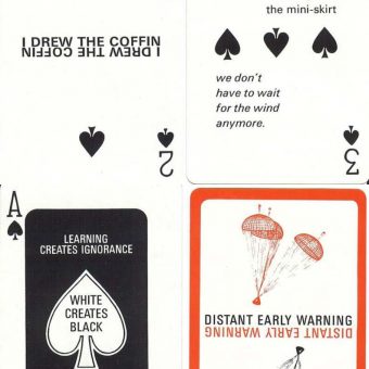 The Complete Set Of Marshall McLuhan’s Distant Early Warning Playing Cards (1969)